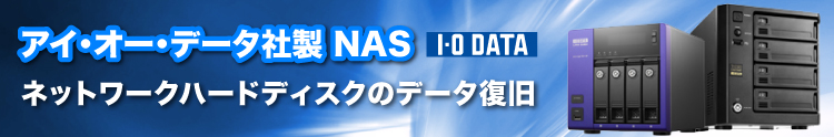 アイ・オー・データ機器　LANDISK　NAS ハードディスク　データ修復